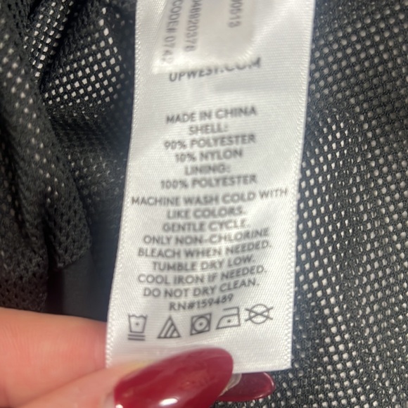 UpWest packable parka jacket NWT UP 6, uw1 xs XL UW9 - Picture 4 of 4